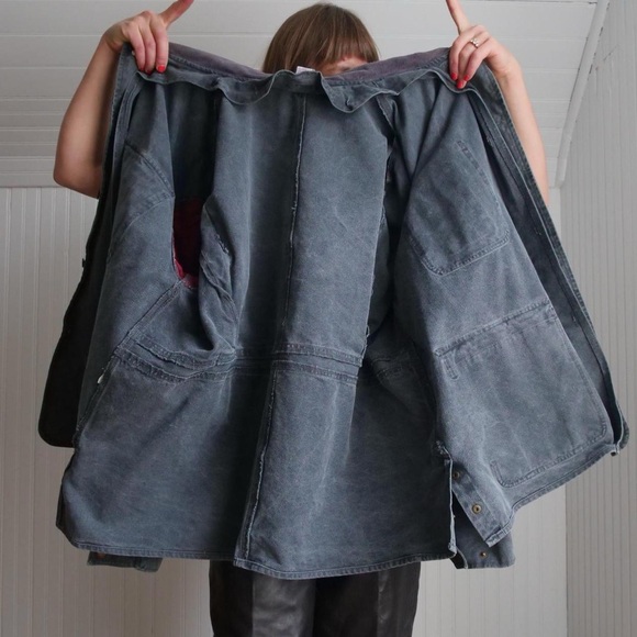SOLD ✨ please do not purchase ✨Vintage denim chore/barn coat - Picture 4 of 7